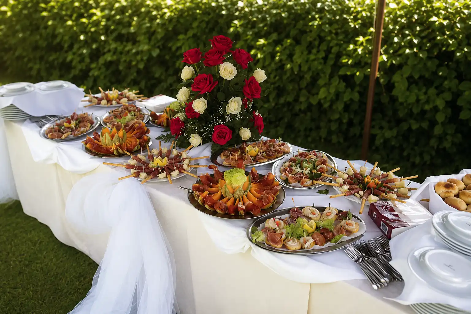 Eventi e cerimonie Allestimento per cerimonia al Park Hotel La Pineta