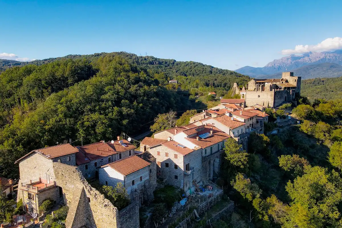 Panorama della Lunigiana Panorama della Lunigiana nei dintorni di Mulazzo
