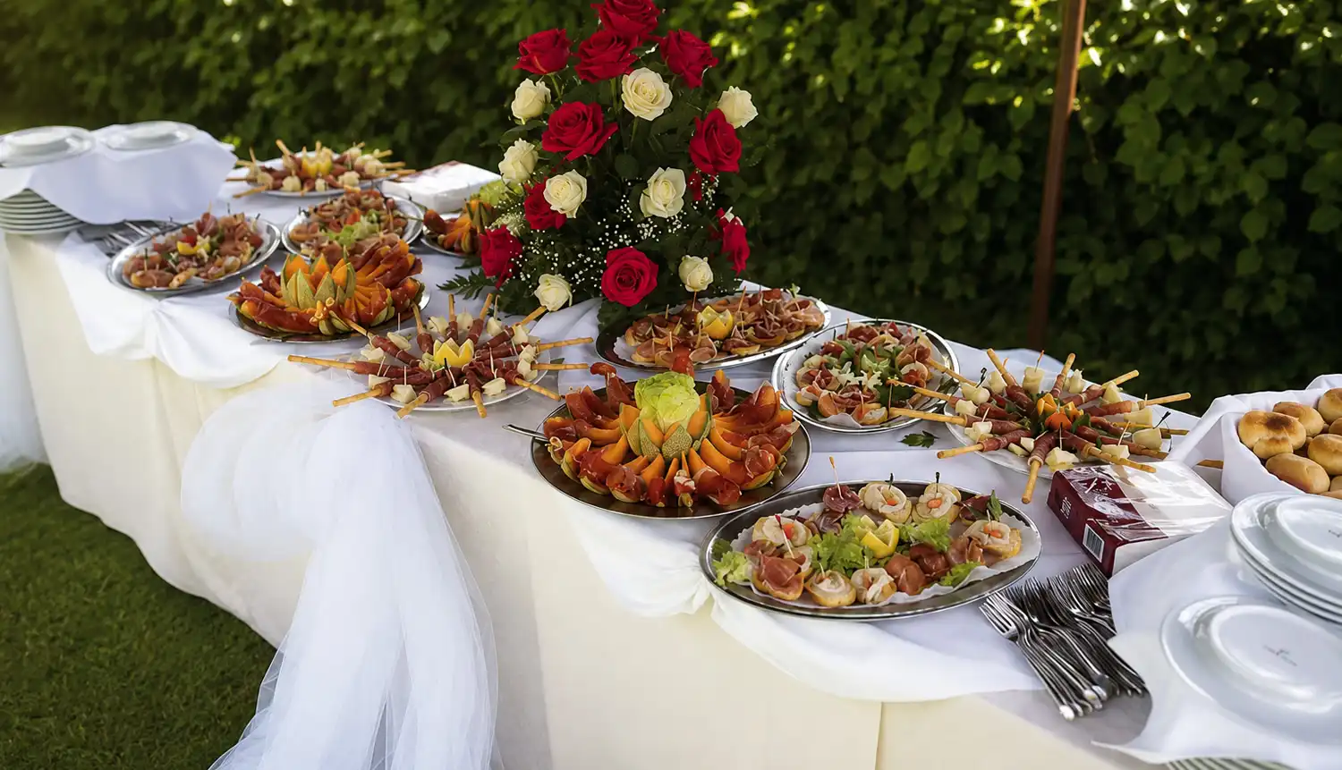 Eventi e cerimonie Allestimento per cerimonia al Park Hotel La Pineta