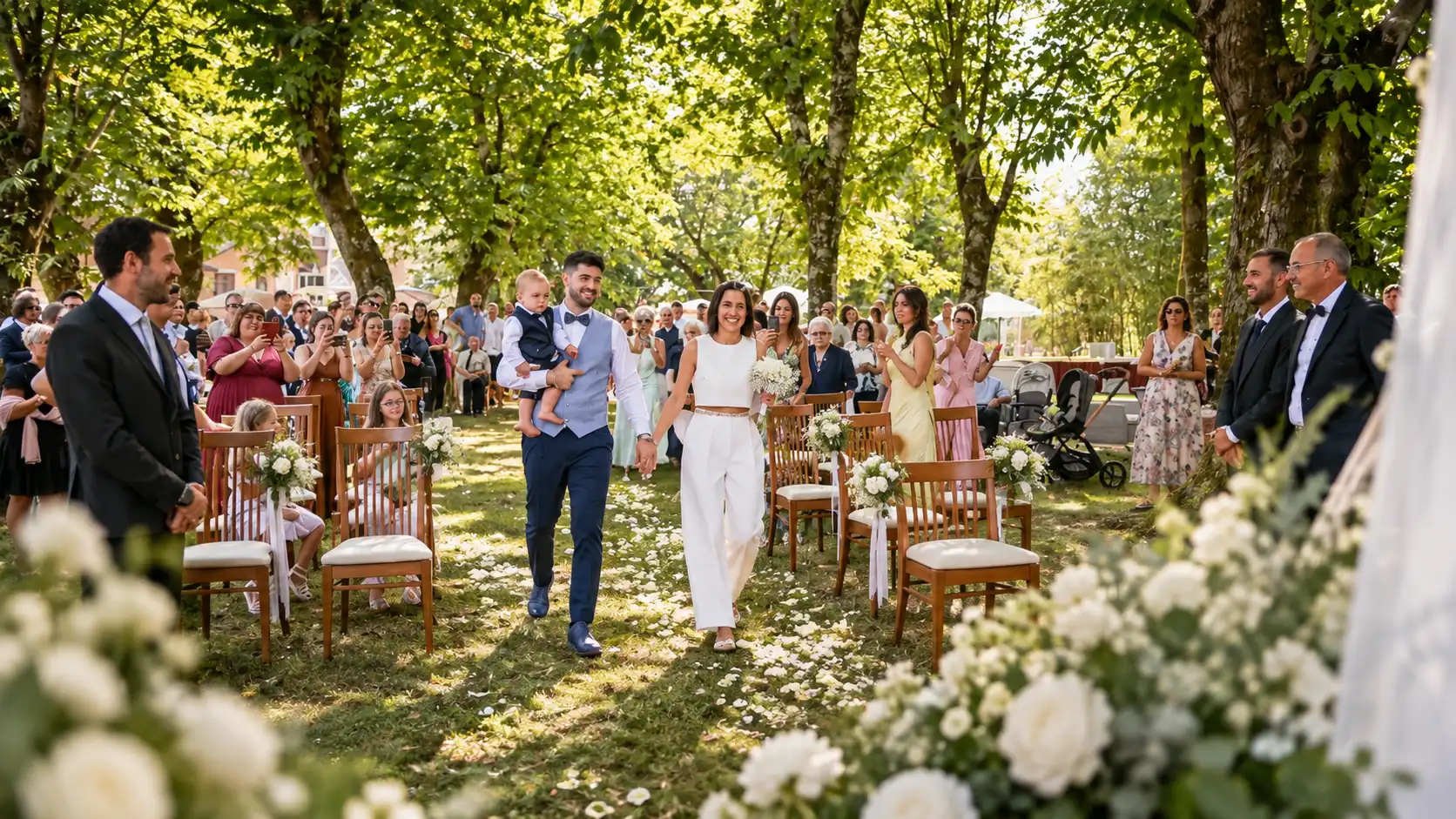 Eventi e cerimonie Allestimento per cerimonia al Park Hotel La Pineta