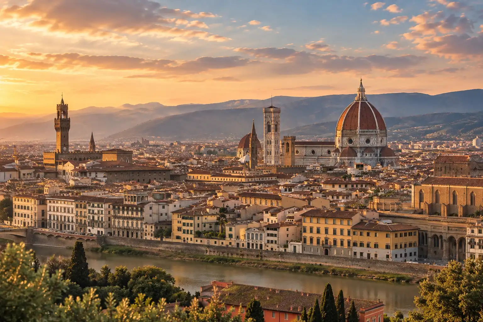 Florence Panoramic view of Florence