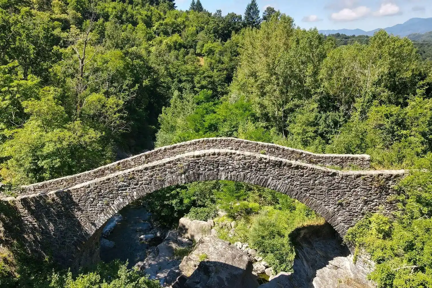 Pontremoli Ancient Bridge of Groppodalosio Groppodalosio Bridge